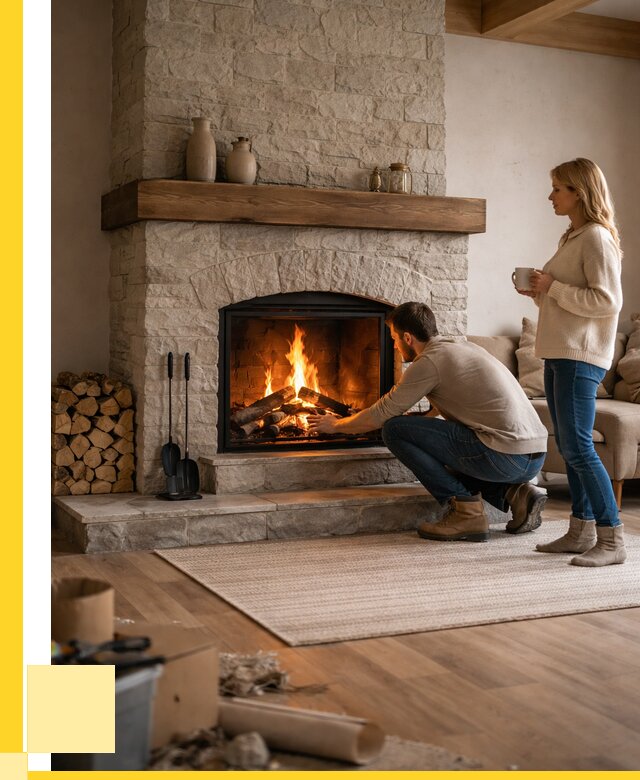 Камины для загородного дома в Грозном от 359135 р., ЭриданГрз