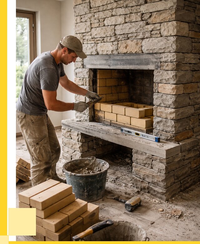 Кладка каминов и камина в Грозном от 25653 р. ЭриданГрз