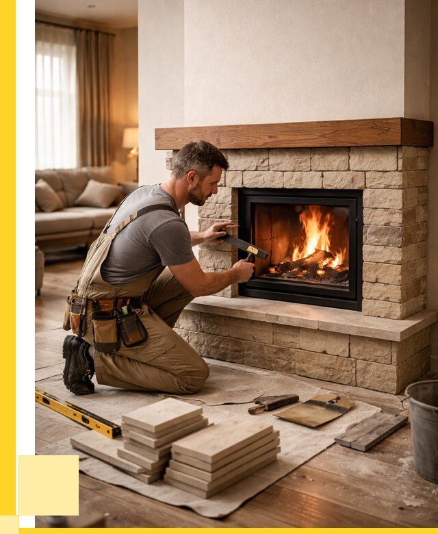 Строительство каминов в Грозном от 153915 р., ЭриданГрз - под ключ