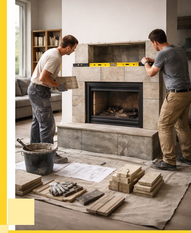 Монтаж каминов и установка в Грозном от 46175 р. | ЭриданГрз