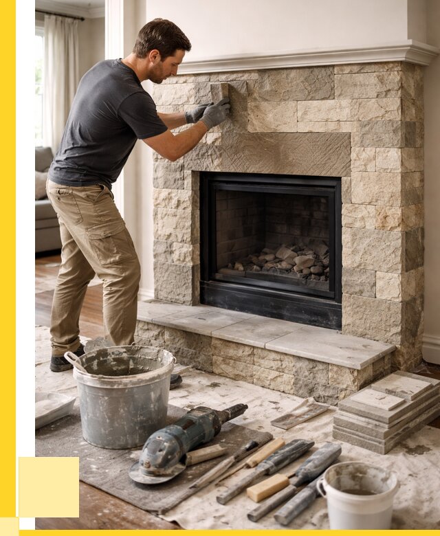 Ремонт каминов и печей в Грозном от 15392 р. | ЭриданГрз