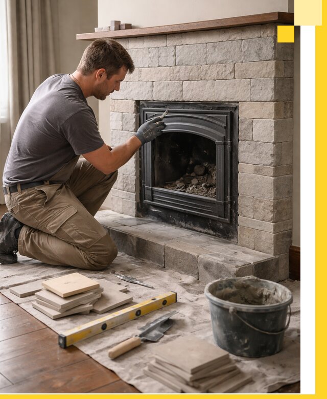 Профессиональный ремонт каминов в Грозном восстановление и сервис