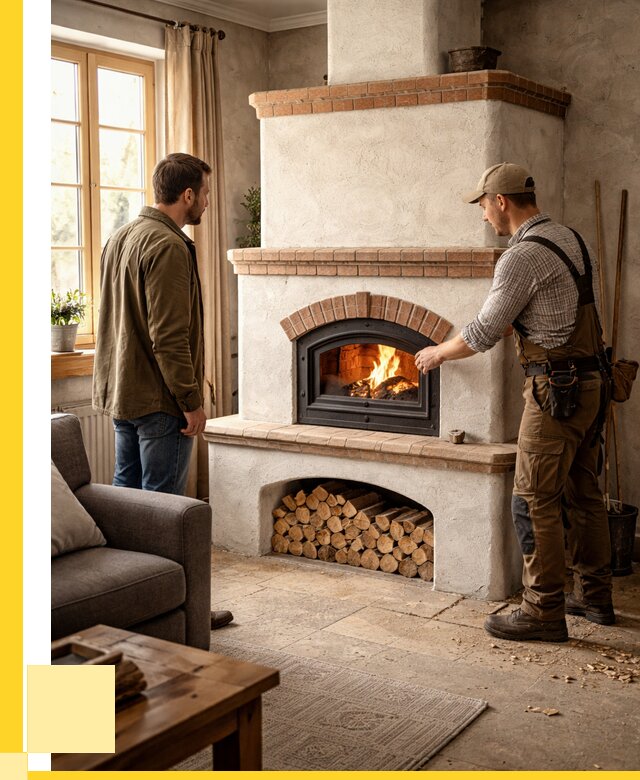 Печи камины в Грозном: кирпичные, изразцовые от 61566 р. | ЭриданГрз