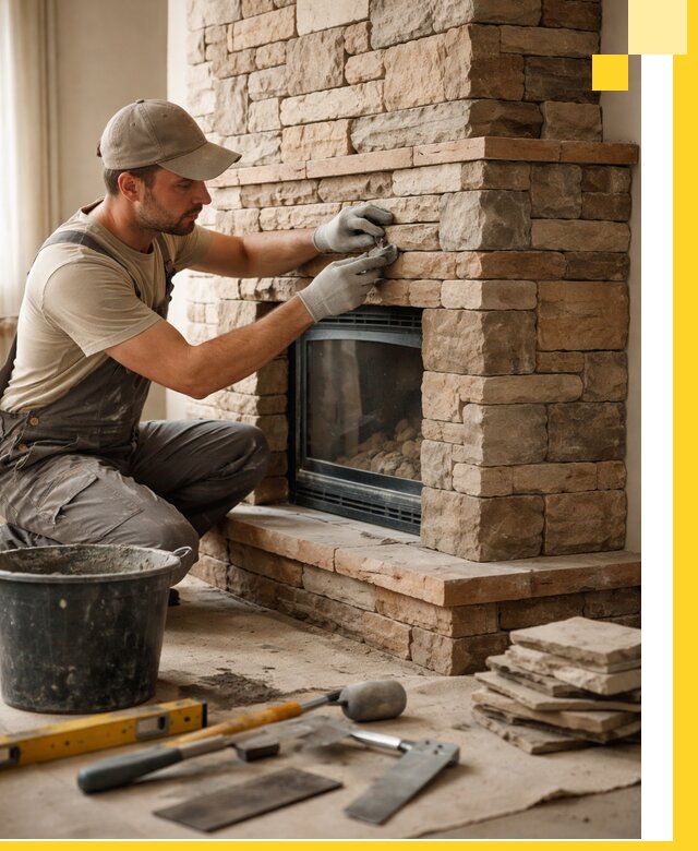 Проектирование и установка печей-каминов под ключ в Грозном