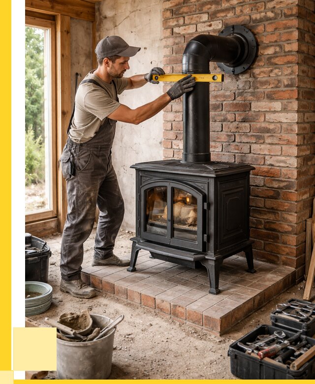 Монтаж печей установка банной печи в Грозном от 15392 р. | ЭриданГрз