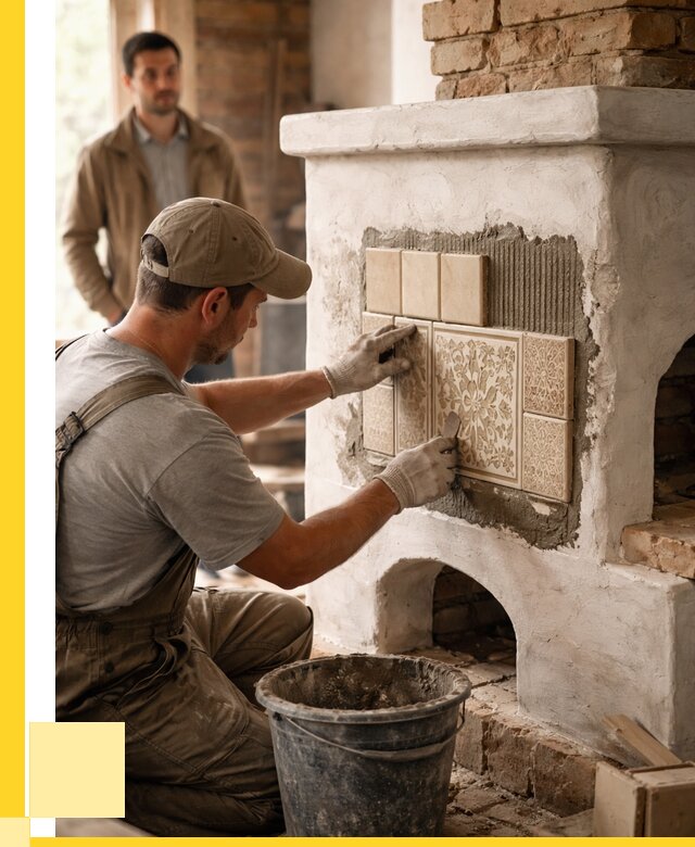 Отделка печей и банных печей в Грозном от 35914 р. | ЭриданГрз