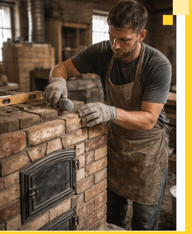 Изготовление печей на заказ в Грозном с проектом и монтажом