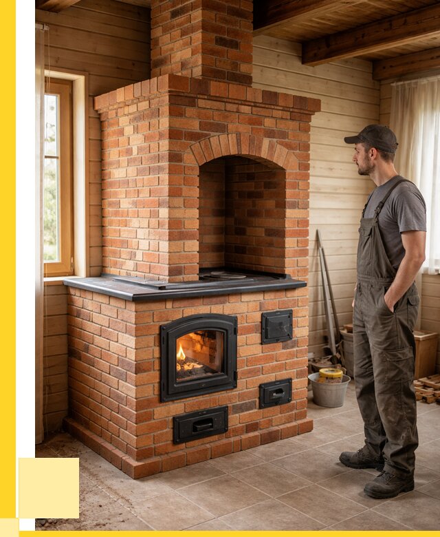 Кирпичные печи в Грозном: купить от 153915 р. | ЭриданГрз