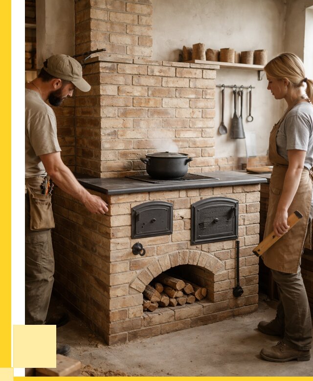 Варочно отопительные печи в Грозном от 92349 р. | ЭриданГрз