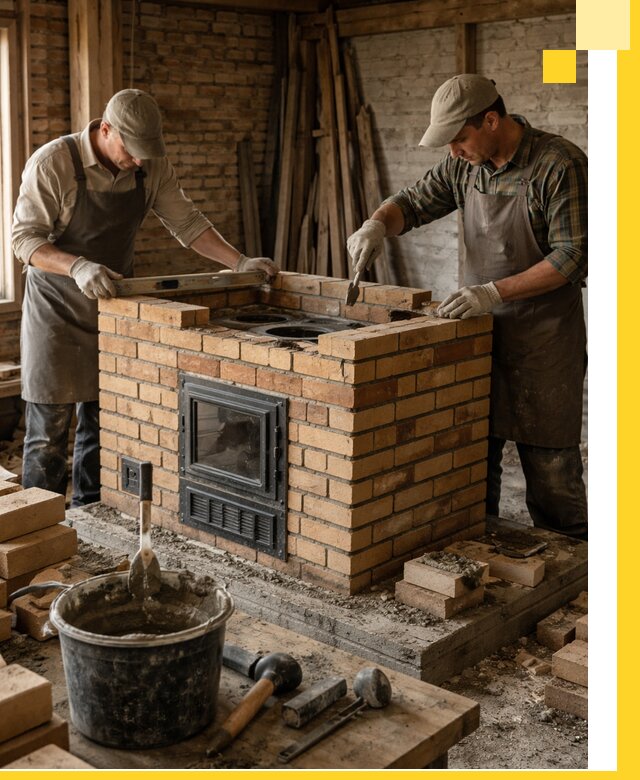 Изготовление и установка варочных печей под ключ в Грозном