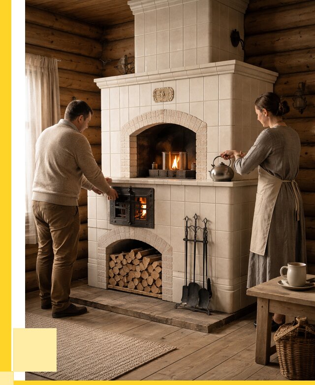 Русские печи в Грозном: установка от 153915 р. ЭриданГрз