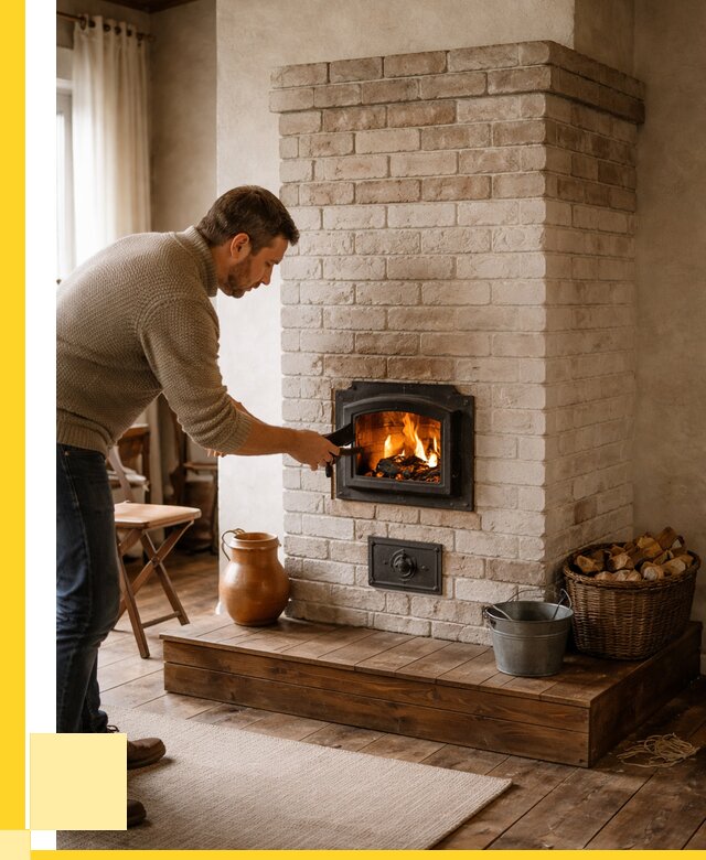 Печь голландка из кирпича в Грозном от 87219 р. | ЭриданГрз