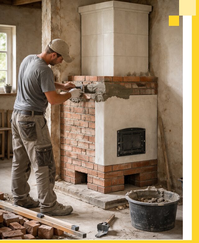 Изготовление и установка печей-голландок под ключ в Грозном