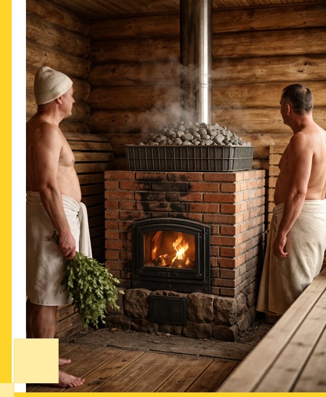 Печи для парной в Грозном под ключ от 66697 р. - ЭриданГрз