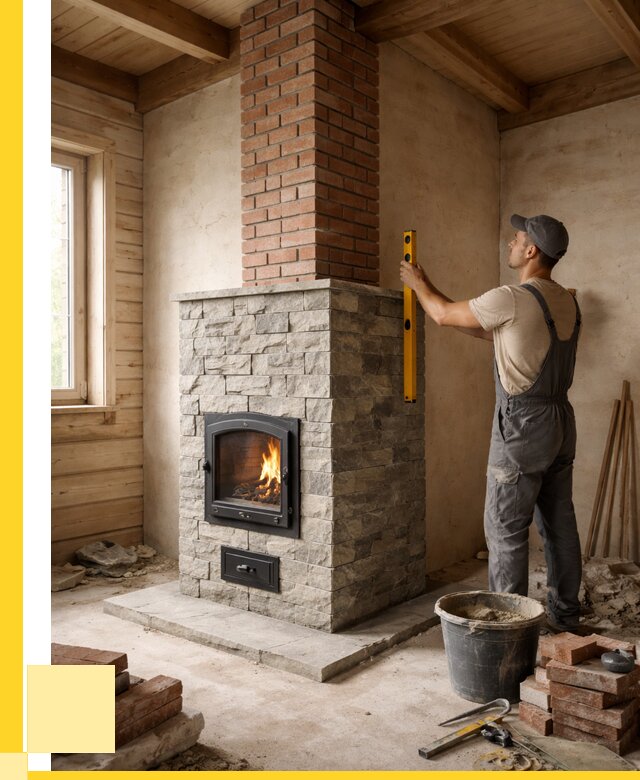 Печи и дымоходы под ключ в Грозном от 46175 р., ЭриданГрз