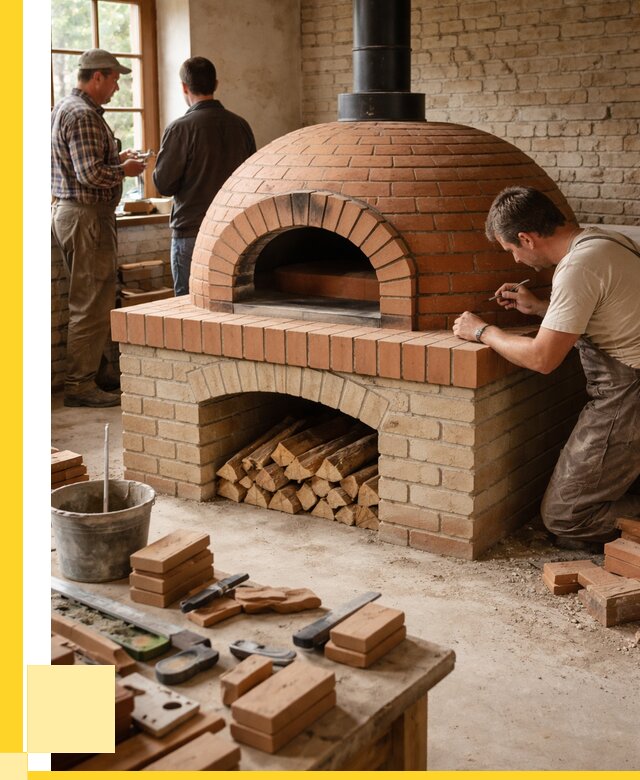 Помпейская печь дровяная для пиццы в Грозном | ЭриданГрз от 205220 р.