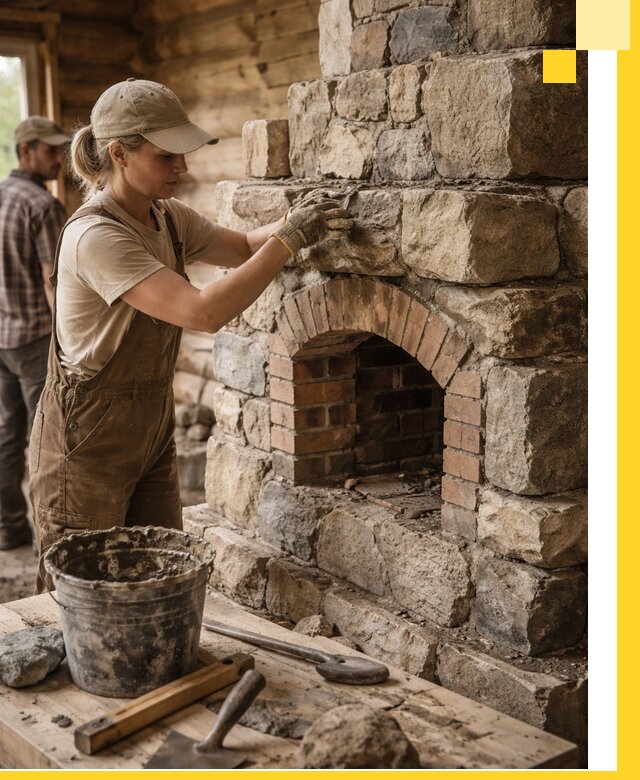 Каменные печи на заказ и монтаж в Грозном, долговечные решения