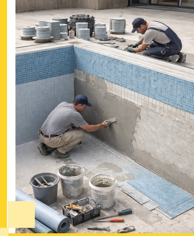 Ремонт и обслуживание бассейнов в Грозном от 25653 р. | ЭриданГрз