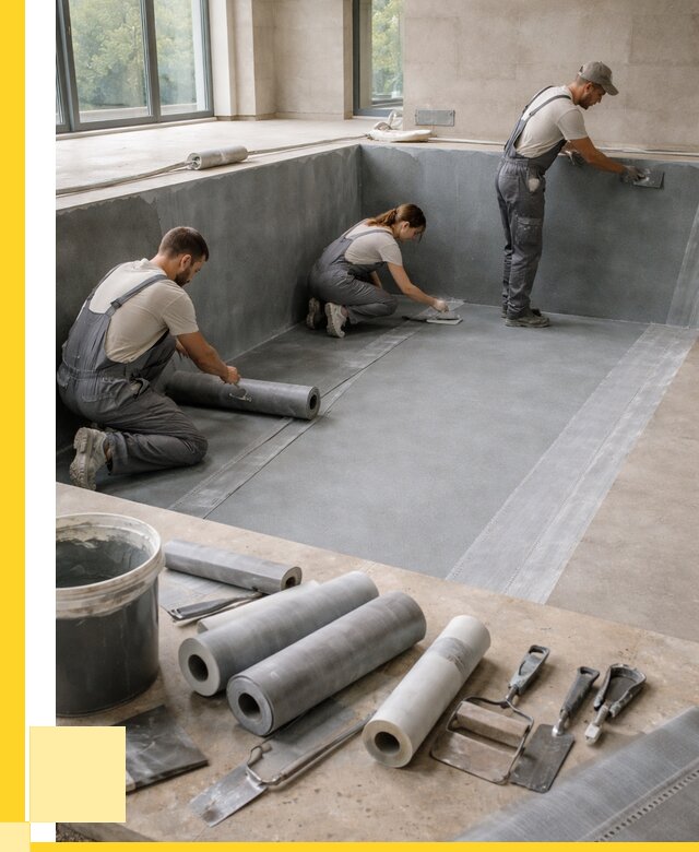 Гидроизоляция бассейнов в Грозном от 2052 р., ЭриданГрз