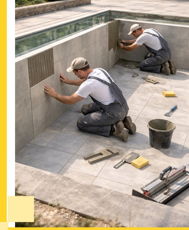 Облицовка бассейнов в Грозном от 4617 р. под ключ | ЭриданГрз