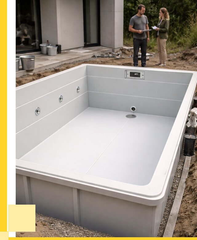 Полипропиленовые бассейны в Грозном от 256525 р. | ЭриданГрз