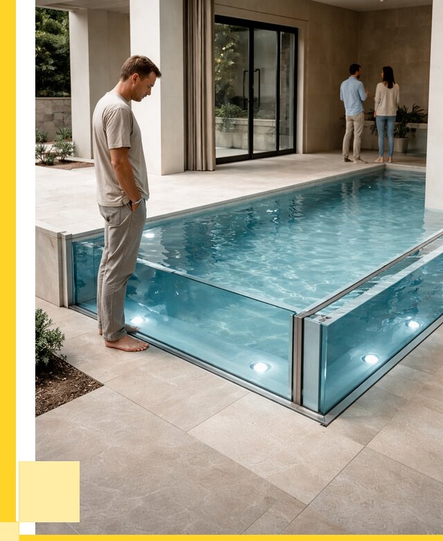 Стеклянные бассейны в Грозном от 1231320 р. | ЭриданГрз — мозаика