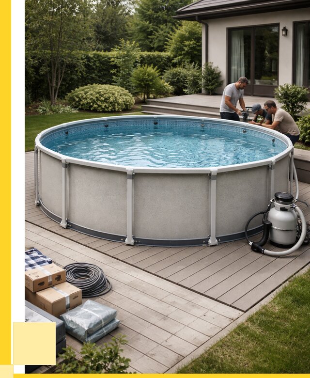 Купить каркасные бассейны в Грозном от 46175 р. | ЭриданГрз