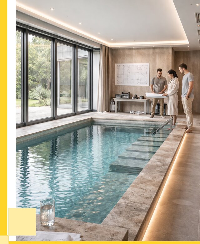 Закрытые бассейны под ключ в Грозном от 2565250 р. | ЭриданГрз