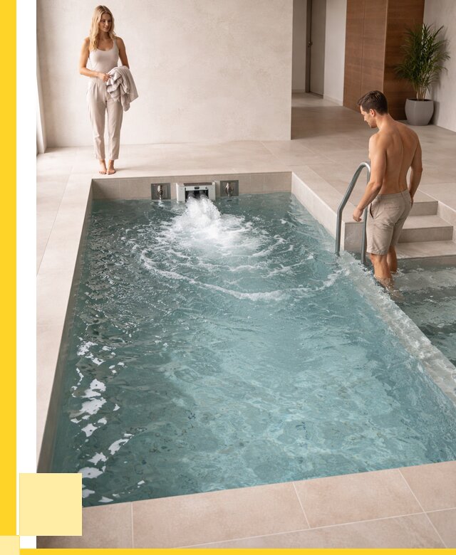 Бассейн с противотоком в Грозном от 256525 р. | ЭриданГрз