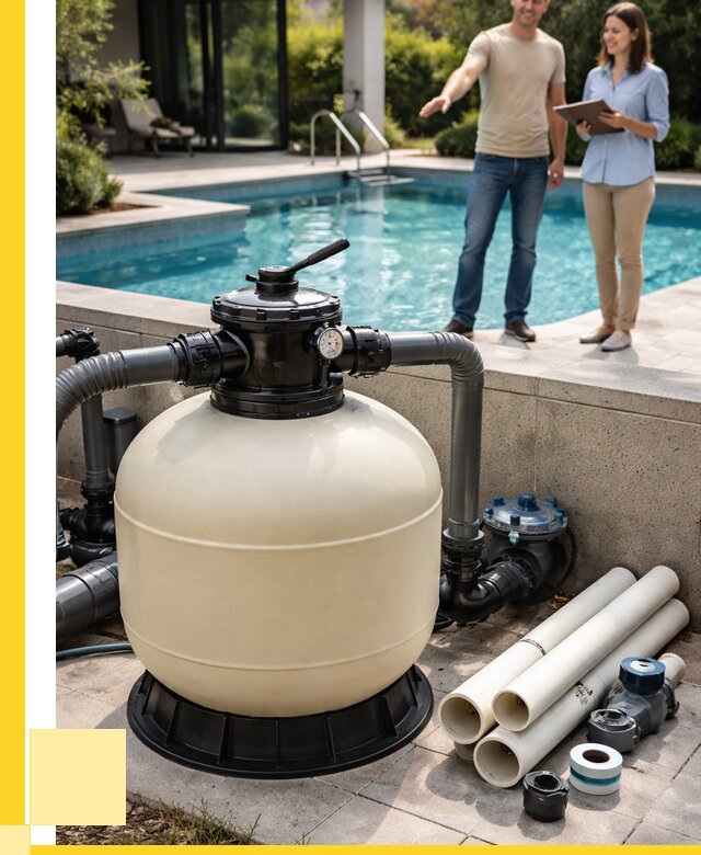 Песочные фильтры для бассейнов в Грозном от 18470 р., ЭриданГрз
