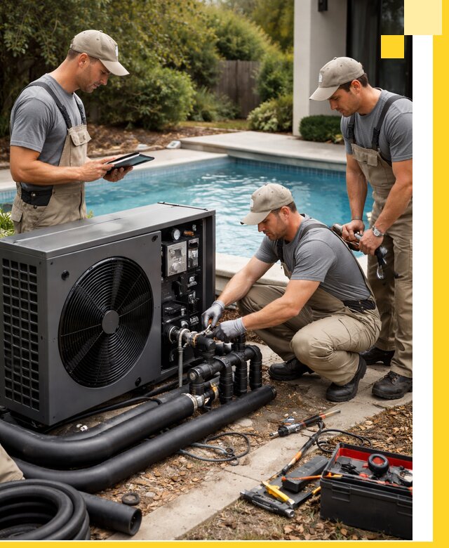 Проектирование и установка тепловых насосов для бассейнов в Грозном