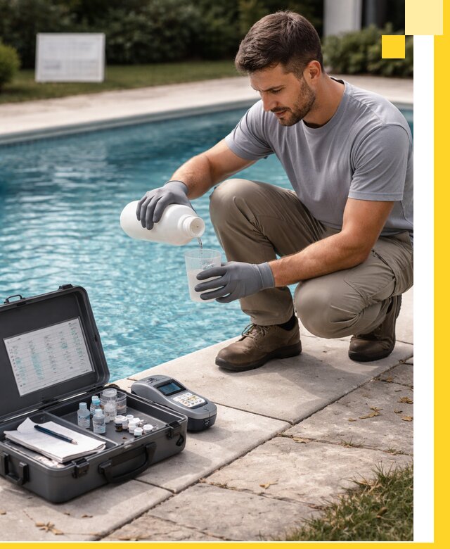 Профессиональная дезинфекция воды в бассейне в Грозном