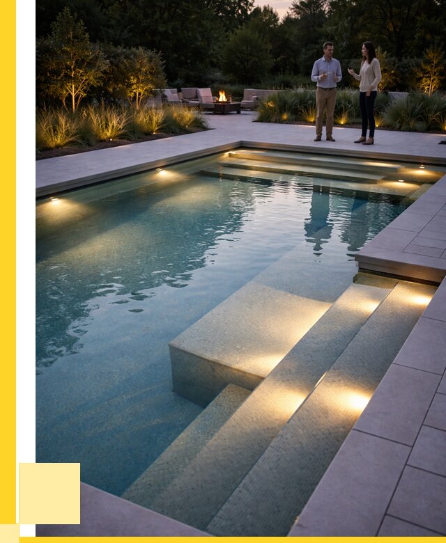 Освещение бассейнов в Грозном под ключ от 25653 р. | ЭриданГрз