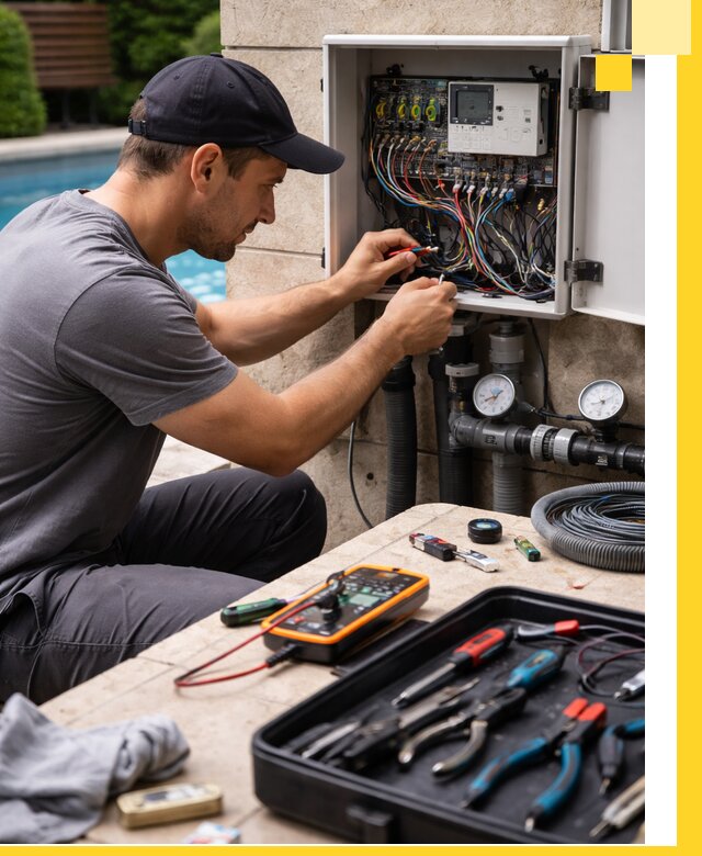 Комплексная автоматика для бассейнов в Грозном: управление и очистка