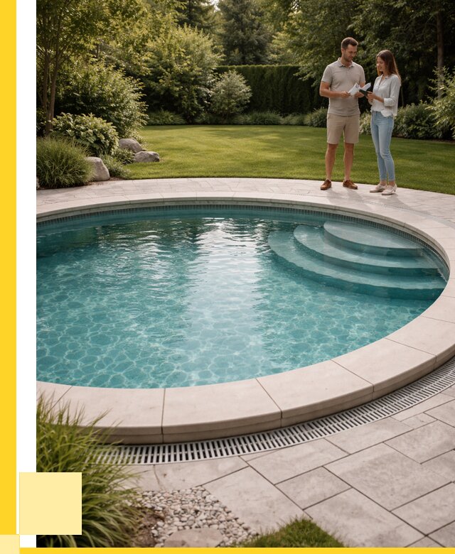 Круглые каркасные бассейны купить в Грозном от 256525 р. | ЭриданГрз