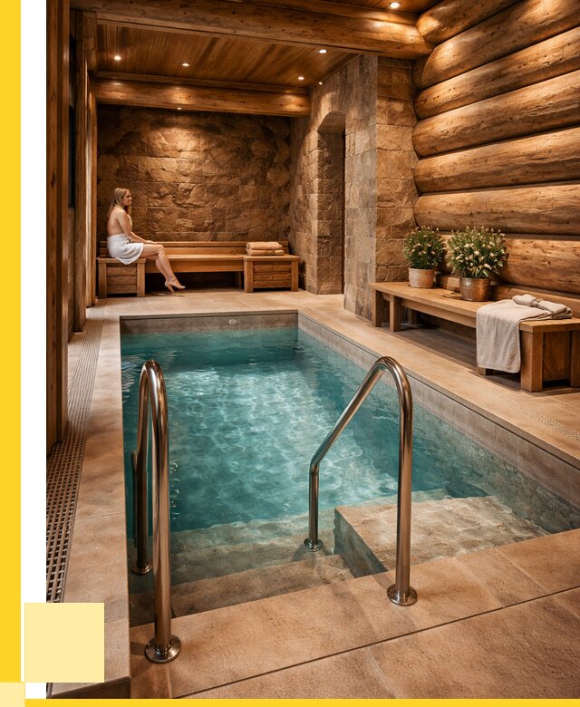 Аренда бани с бассейном в Грозном от 1539150 р. | ЭриданГрз