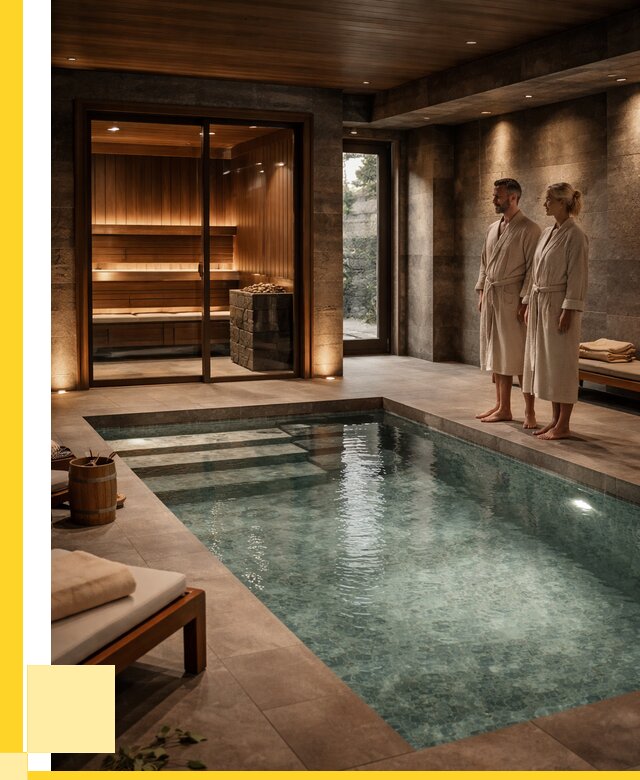 Сауна с большим бассейном в Грозном от 1231320 р. ЭриданГрз