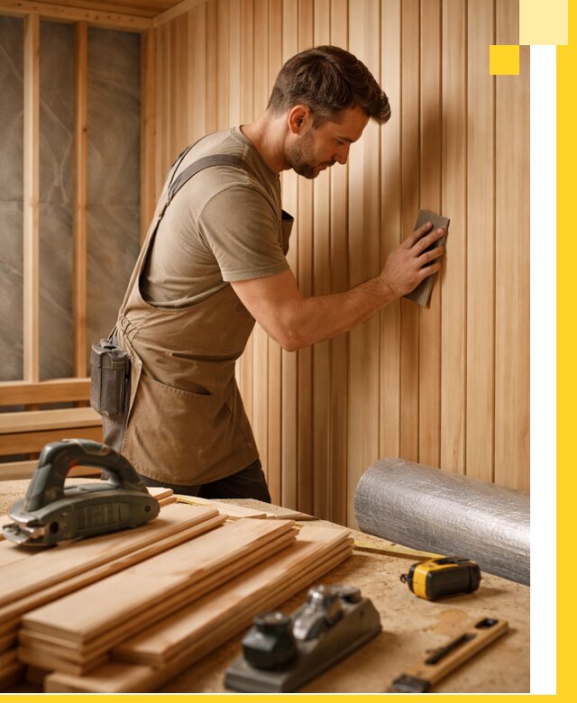 Профессиональная отделка саун и парных под ключ в Грозном