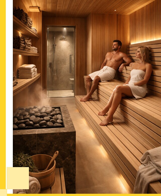Интерьеры саун под ключ в Грозном от 184698 р. | ЭриданГрз