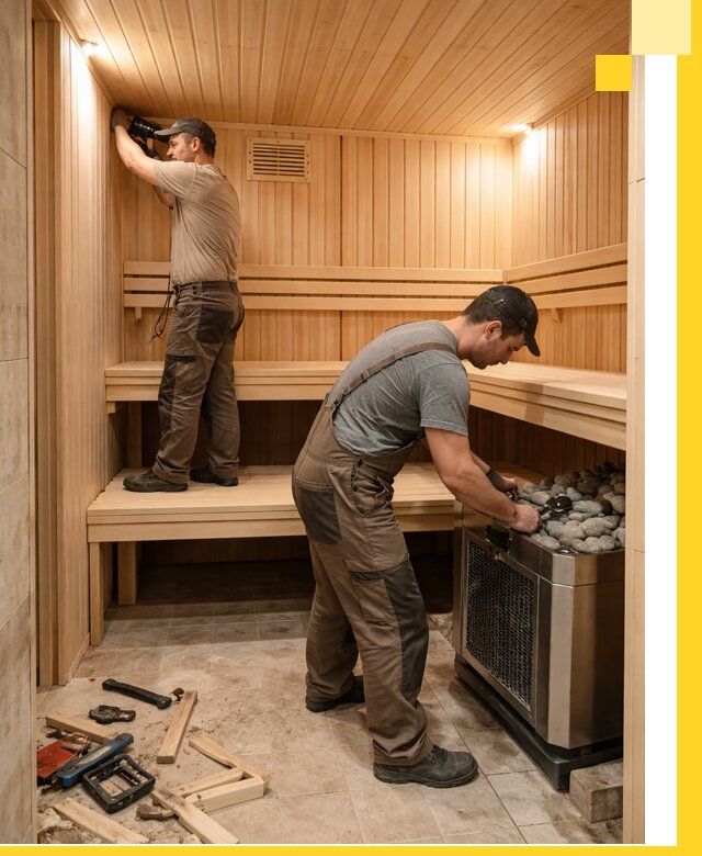 Купить сауну под ключ в Грозном с монтажом и гарантией