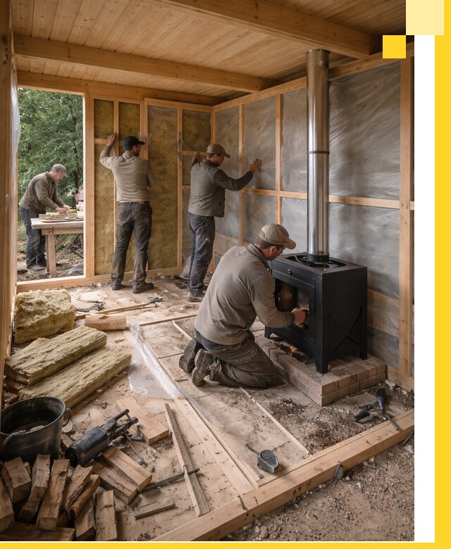 Профессиональный монтаж бань под ключ в Грозном для дома