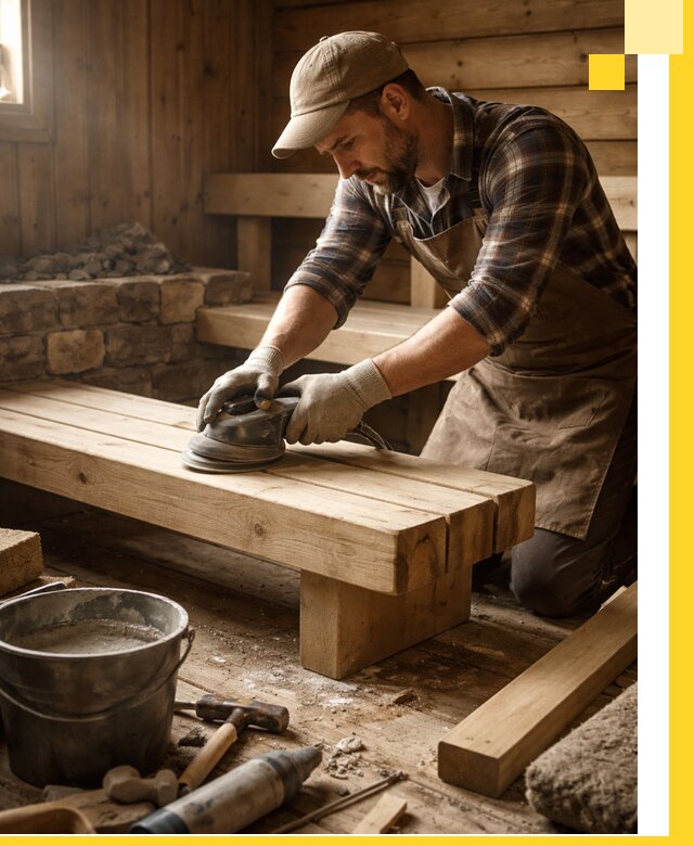 Ремонт бань под ключ в Грозном с гарантией качества и сроков