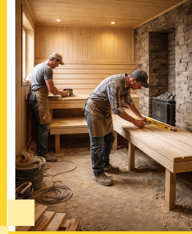 Отделка бани в Грозном: внутренняя отделка от 3078 р. | ЭриданГрз