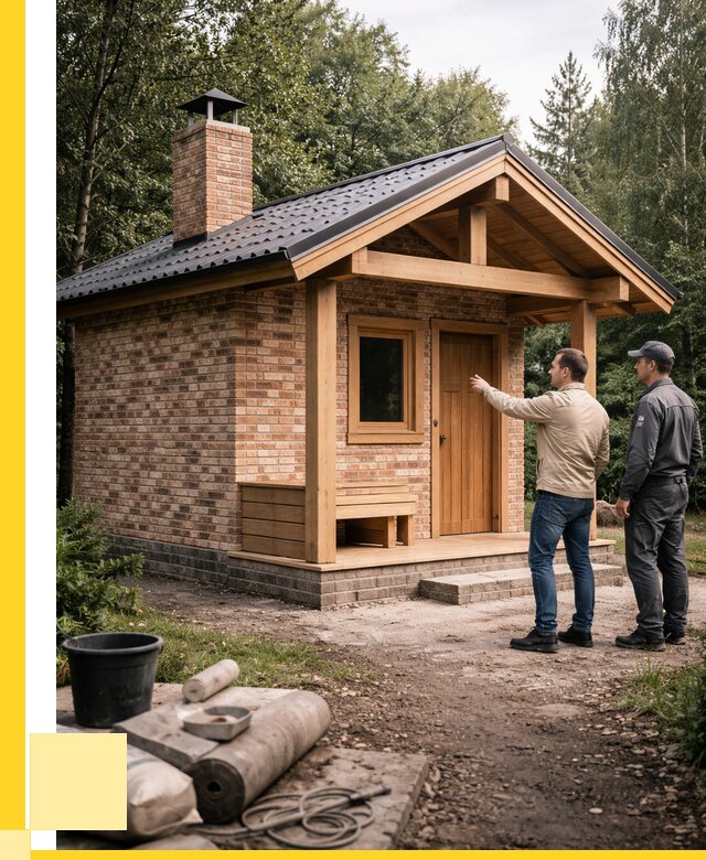 Кирпичные бани и печи в Грозном от 359135 р. | ЭриданГрз