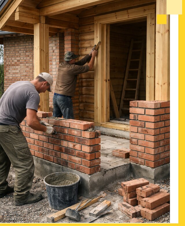 Строительство кирпичных бань под ключ в Грозном с гарантией качества