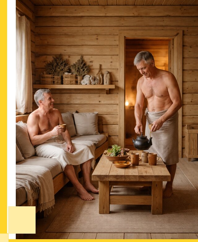 Бани с комнатой отдыха под ключ в Грозном от 461745 р. | ЭриданГрз