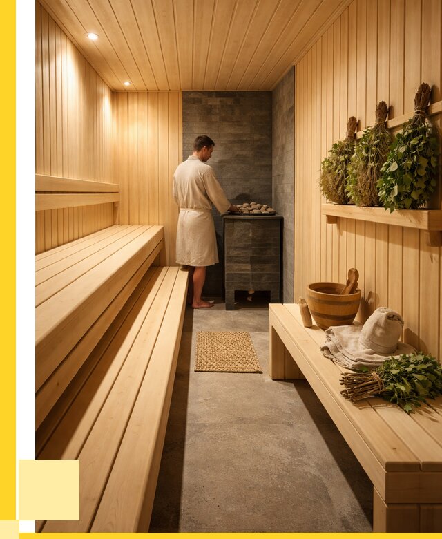 Отделка парной под ключ в Грозном от 359135 р. | ЭриданГрз