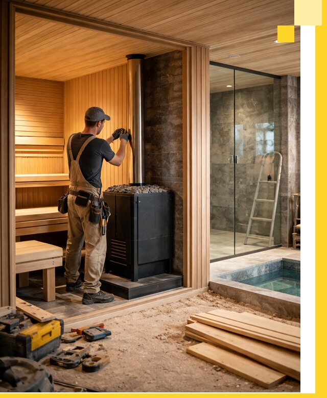 Полное строительство банных комплексов под ключ в Грозном