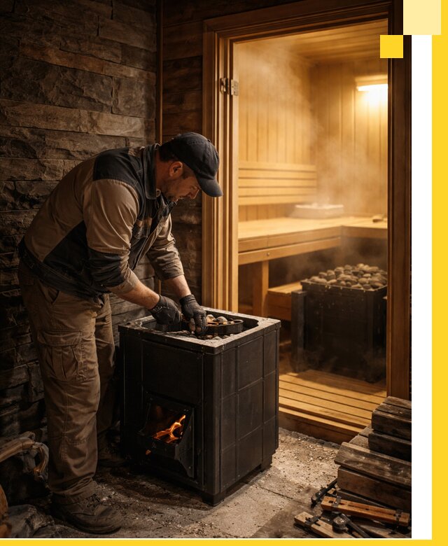 Строительство бани с сауной под ключ в Грозном от проекта до сдачи