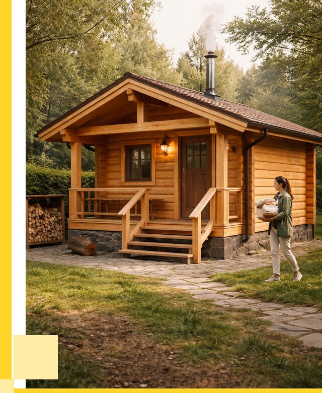 Купить баню под ключ в Грозном от 666965 р. | ЭриданГрз